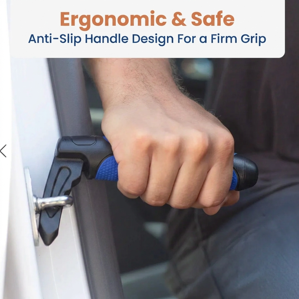 Upright Car Assist Handle — 3-in-1 Mobility Aid